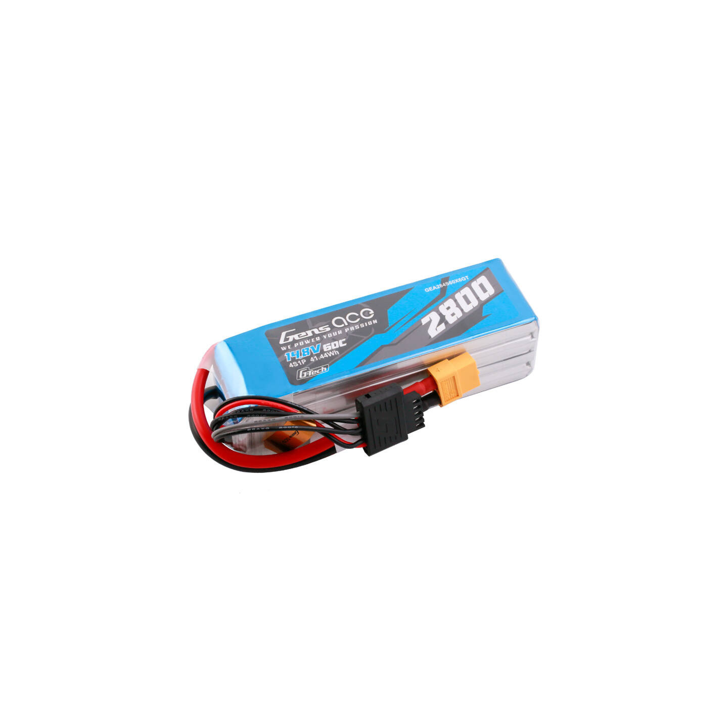 Gens ace G-Tech Soaring 2800mAh 14.8V 60C 4S1P LiPo  XT60