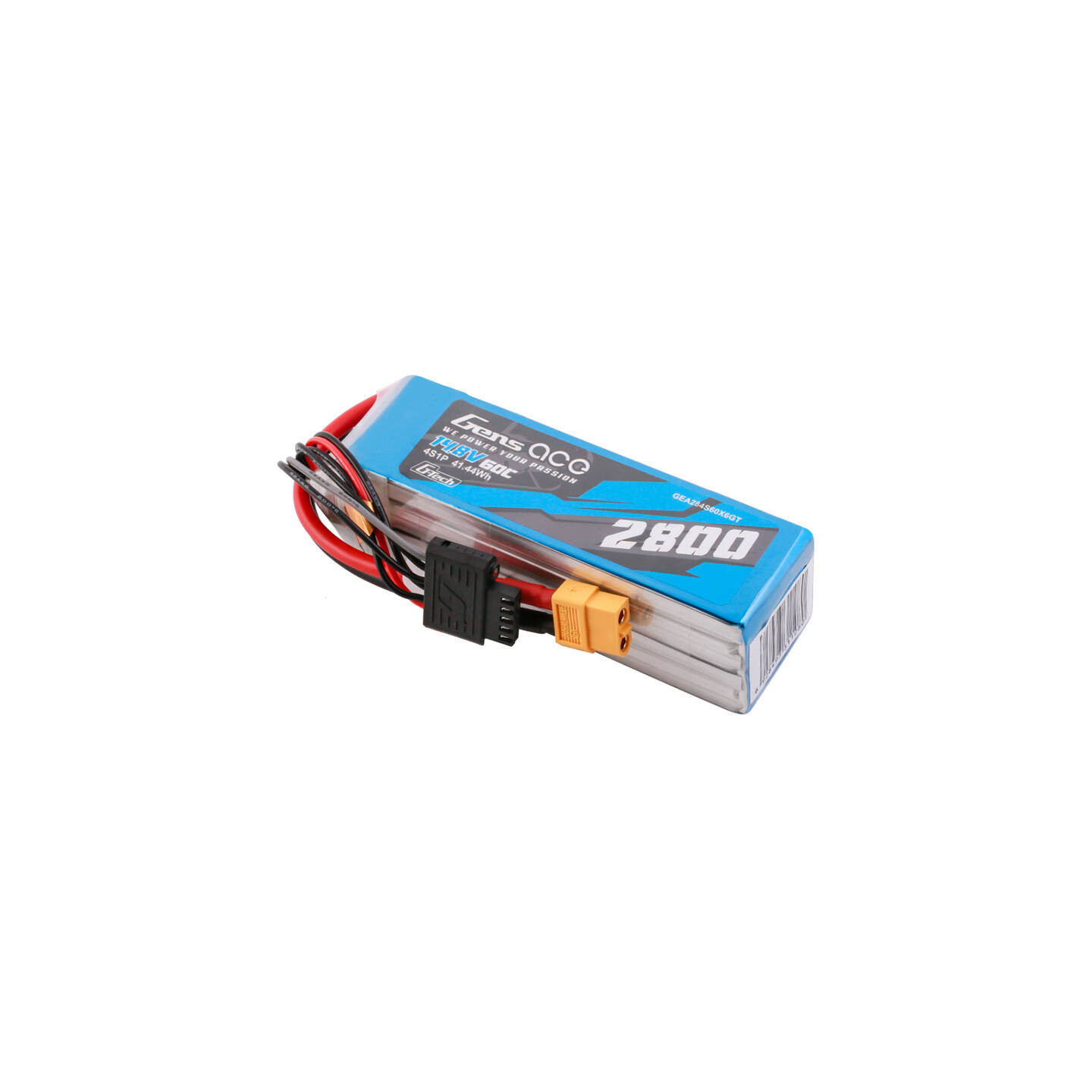 Gens ace G-Tech Soaring 2800mAh 14.8V 60C 4S1P LiPo  XT60