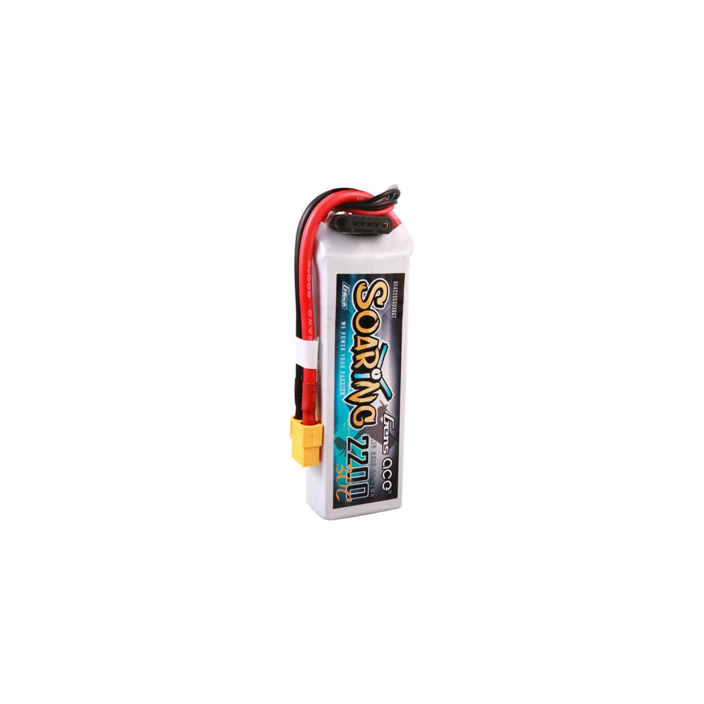 Gens ace G-Tech Soaring 2200mAh 11.1V 30C 3S1P Lipo Batte
