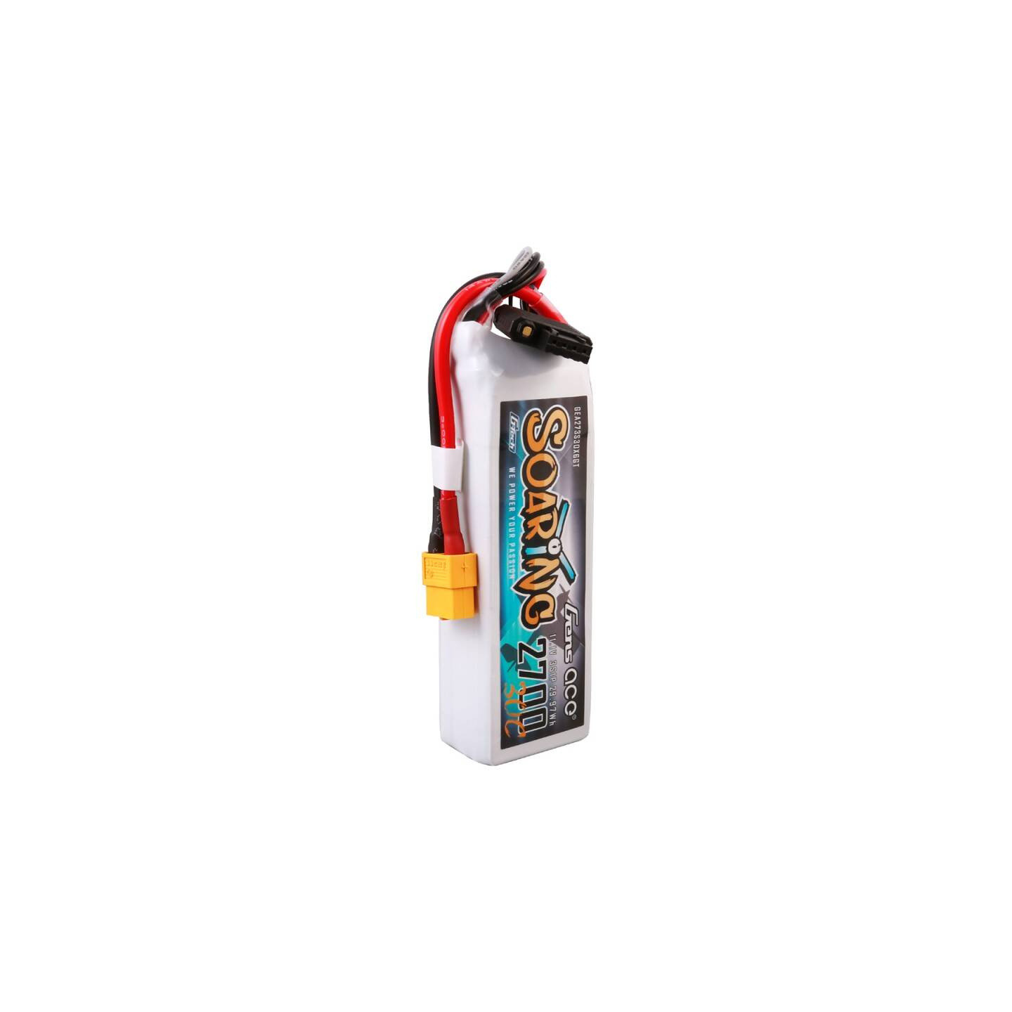 Gens ace G-Tech Soaring 2700mAh 11.1V 30C 3S1P LiPo Battery