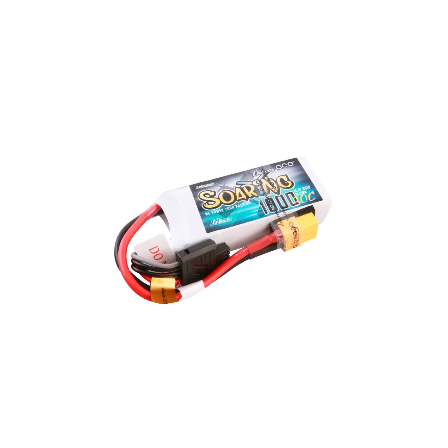 Gens ace G-Tech Soaring 1000mAh 11.1V 30C 3S1P Lipo Battery