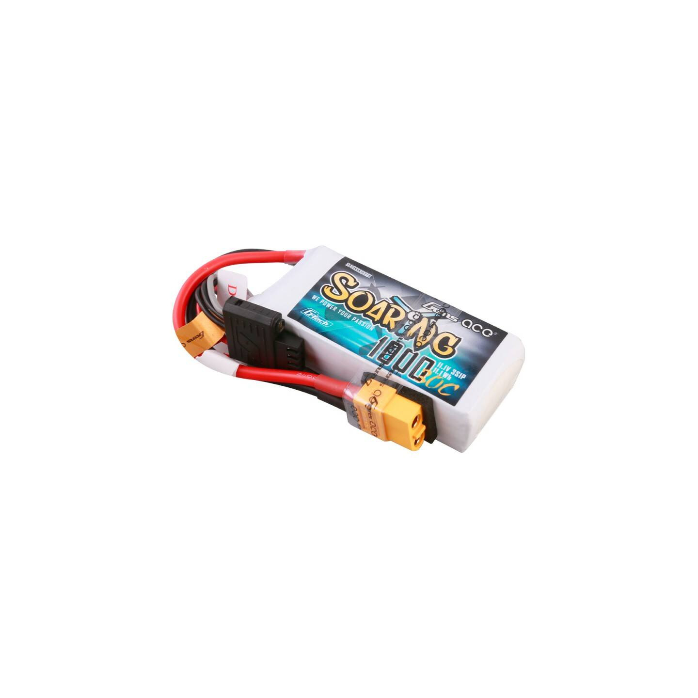Gens ace G-Tech Soaring 1000mAh 11.1V 30C 3S1P Lipo Battery