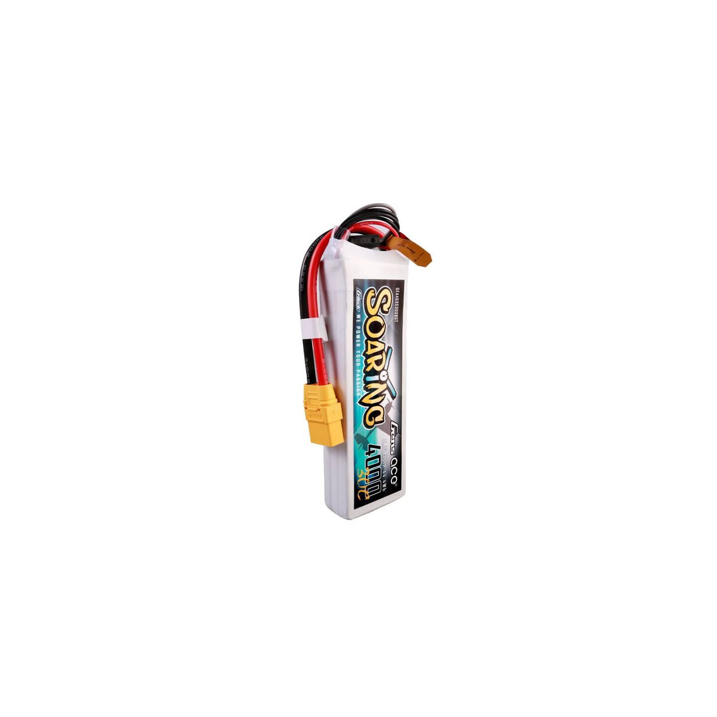 Gens ace G-Tech Soaring 4000mAh 11.1V 30C 3S1P Lipo Battery