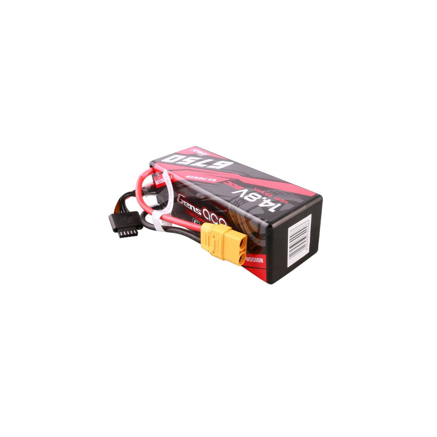 Gens ace G-Tech 6750mAh 14.8V 60C 4S1P 14 XT90 Battery