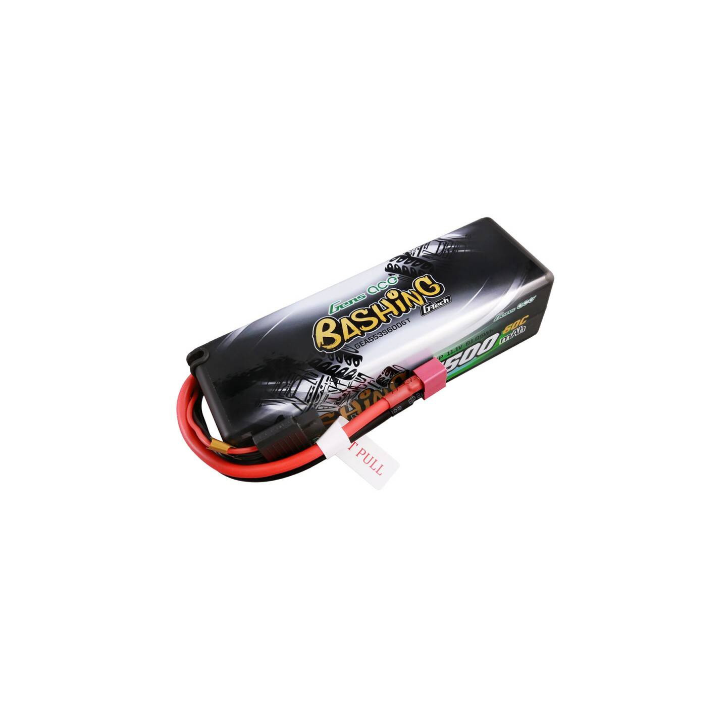 Gens ace G-Tech 5500mAh 11.1V 3S1P 60C HardCase 15 car Battery
