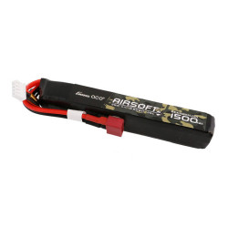 View product Gens ace 25C 1500mAh 3S1P 11.1V Airsoft Gun Lipo Battery with T Plug