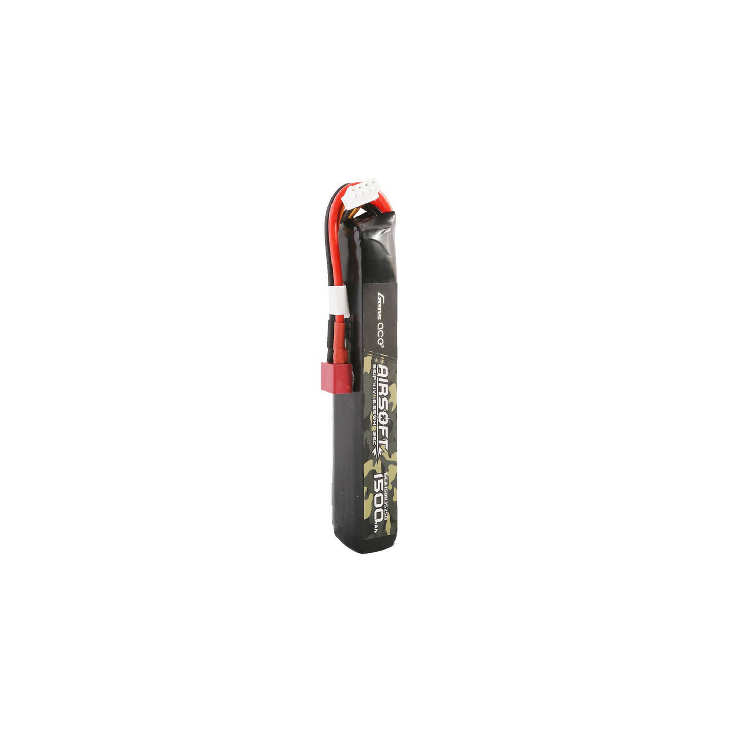 Gens ace 25C 1500mAh 3S1P 11.1V Airsoft Gun Lipo Battery with T Plug
