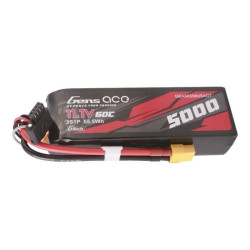 View product Gens ace G-Tech 5000mAh 11.1V 60C 3S1P Lipo With XT60 Plug