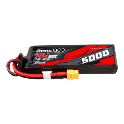 View product Gens ace G-Tech 5000mAh 7.4V 60C 2S1P Lipo PC material case with XT60 Plug
