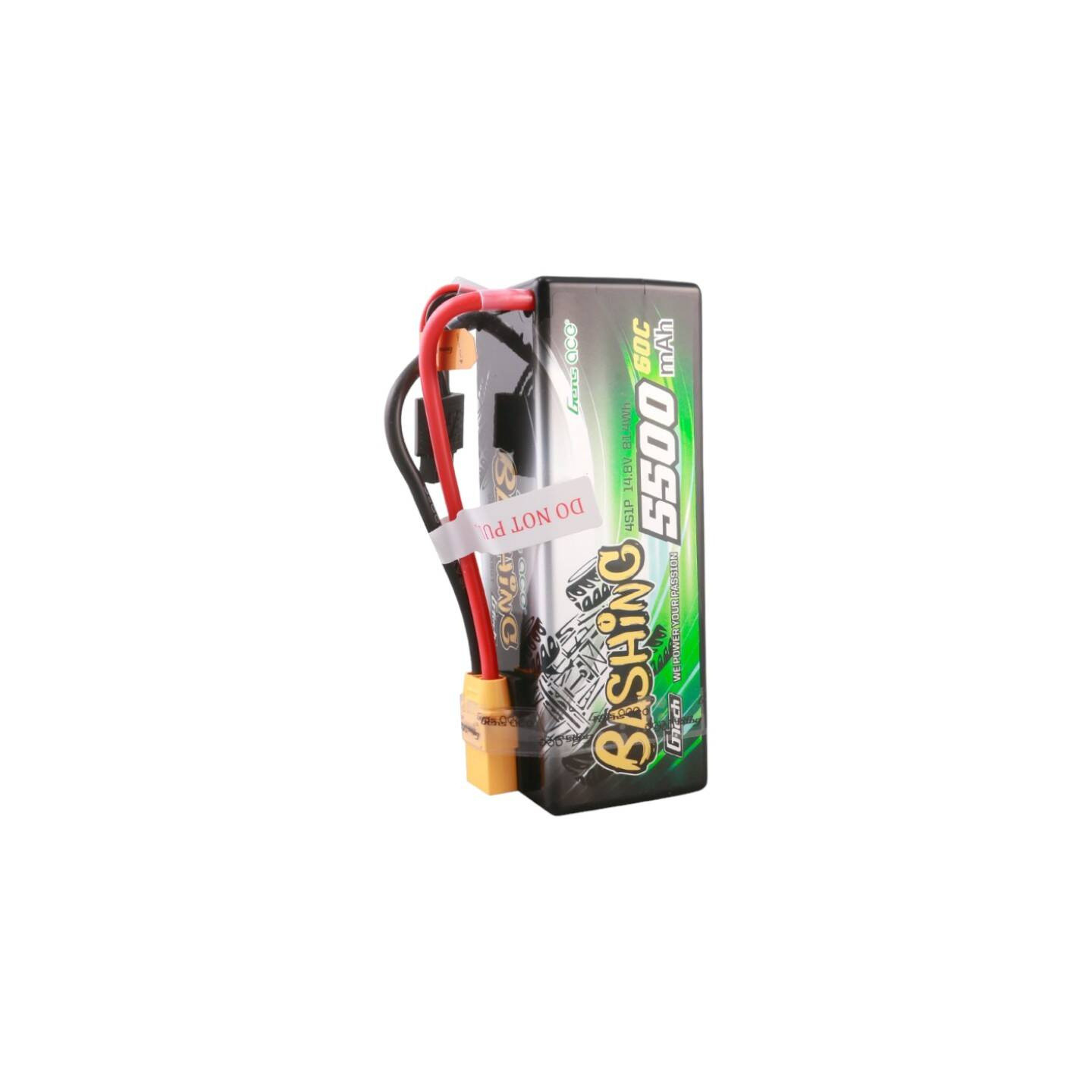 Gens ace G-Tech 5500mAh 4S1P 14.8V 60C HardCase RC car Lipo Battery