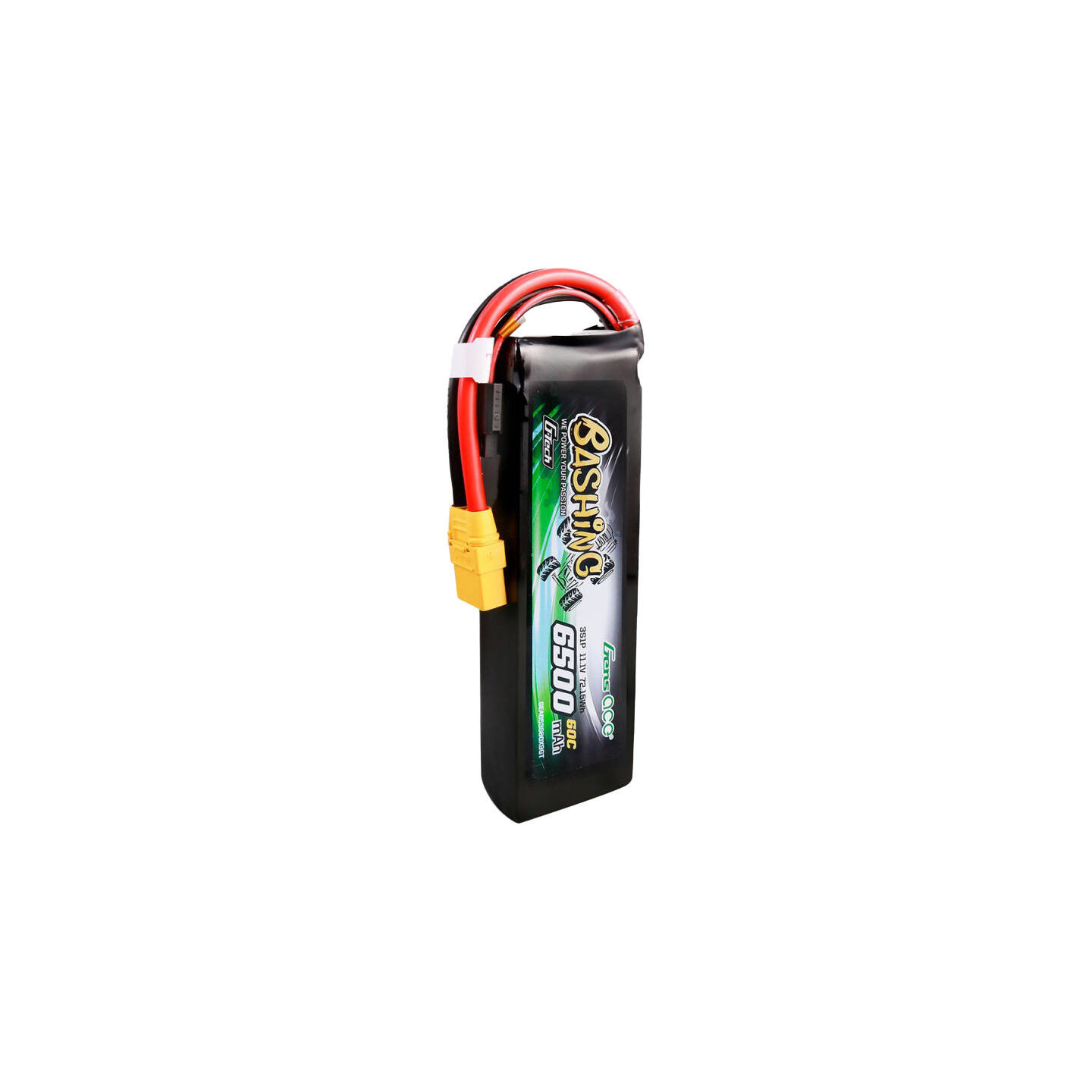 Gens ace G-Tech 6500mAh 11.1V 60C 3S1P Lipo Battery Pack with XT90-Bashing Series