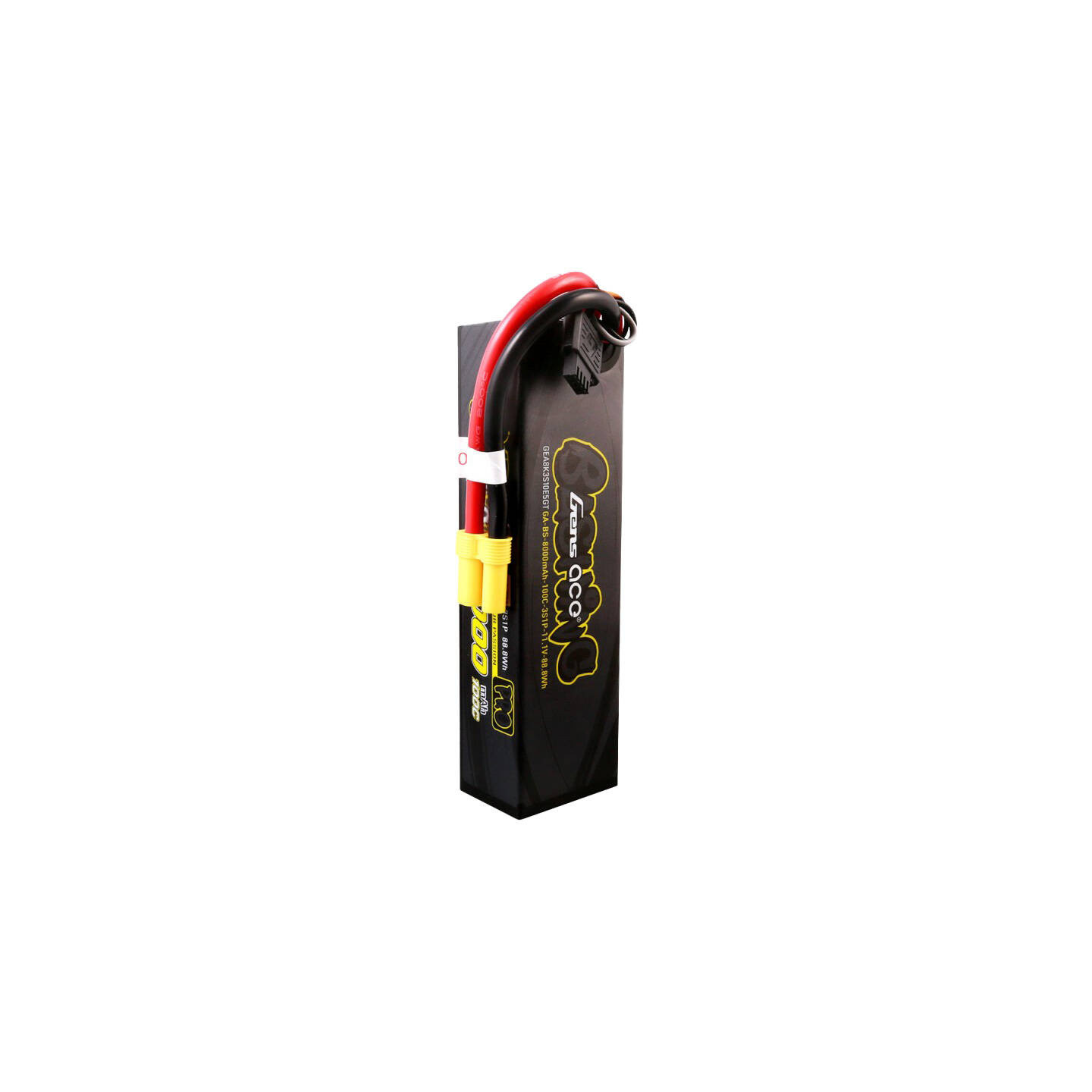 Gens ace G-Tech 8000mAh 11.1V 100C 3S1P Lipo Battery Pack with EC5-Bashing Series