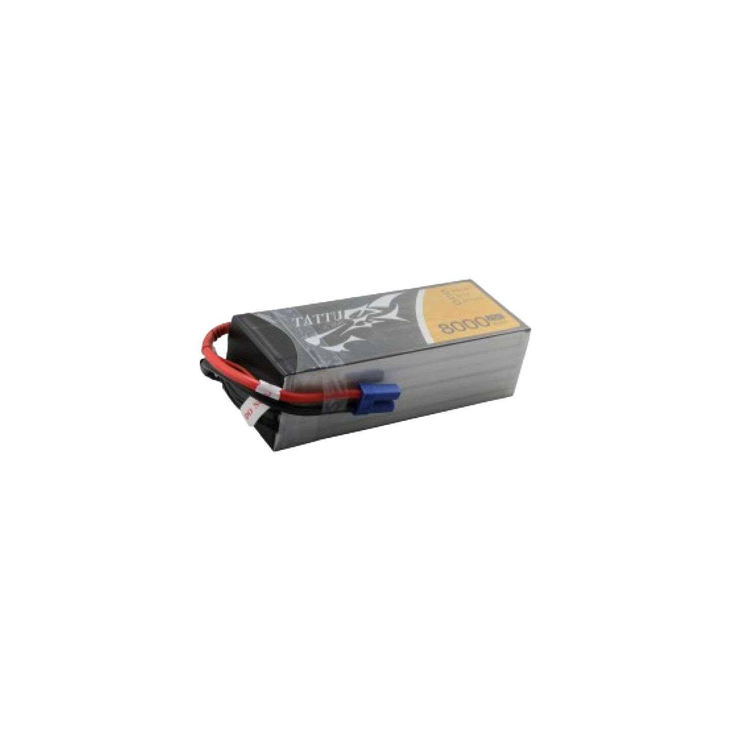 Tattu 8000mAh 22.2V 25C 6S1P Lipo Battery Pack with EC5