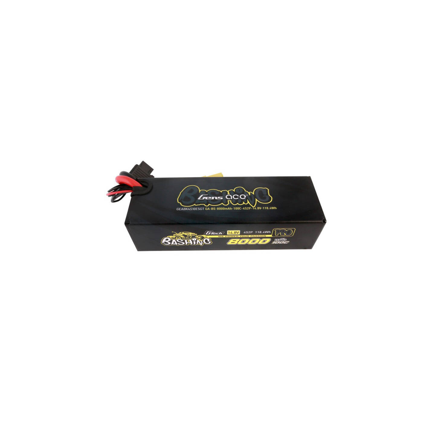 Gens ace 8000mAh 14.8V 100C 4S2P Lipo Battery Pack