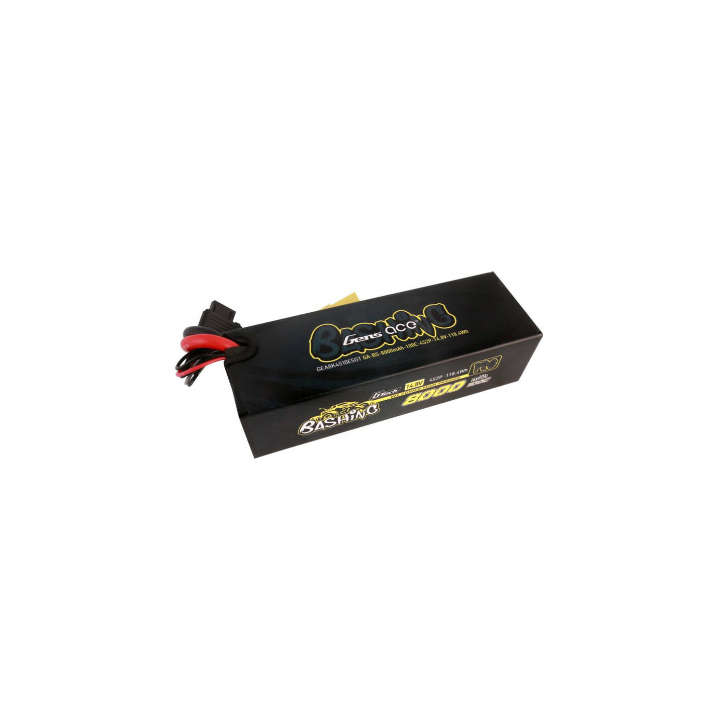 Gens ace 8000mAh 14.8V 100C 4S2P Lipo Battery Pack