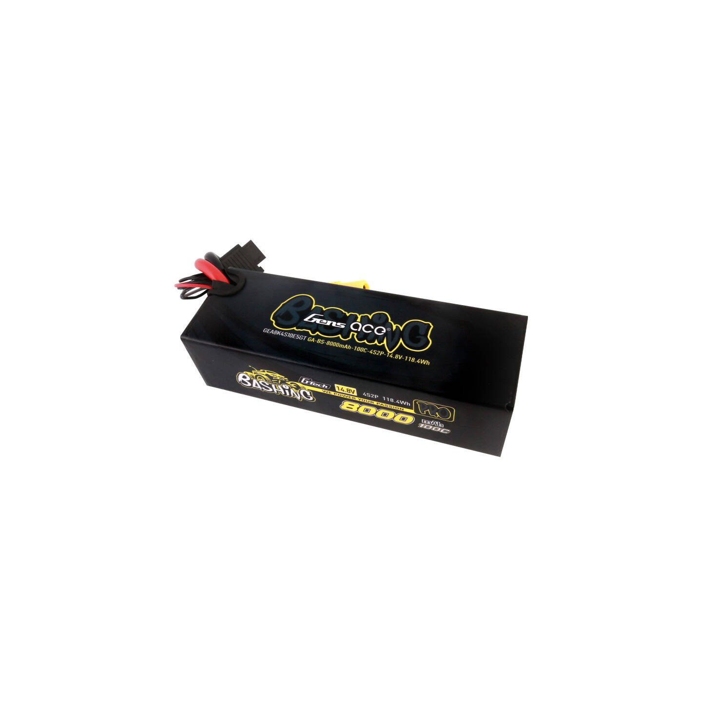 Gens ace 8000mAh 14.8V 100C 4S2P Lipo Battery Pack
