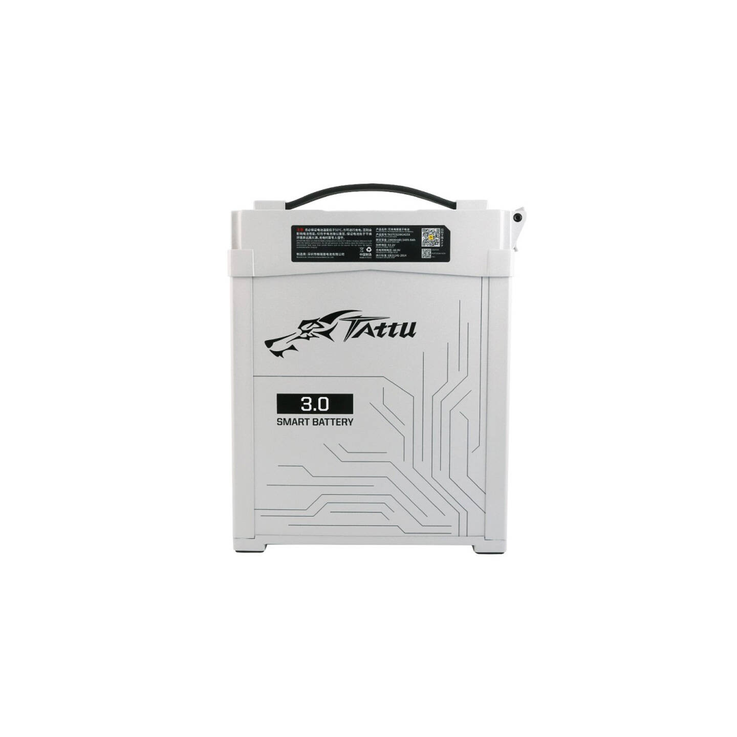 Tattu 3.0 28000mAh 53.2V 25C 14S1P HV Lipo Battery Pack with Molex plug