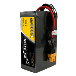 View product Tattu 10000mAh 44.4V 30C 12S1P Lipo Battery Pack with AS150U Plug