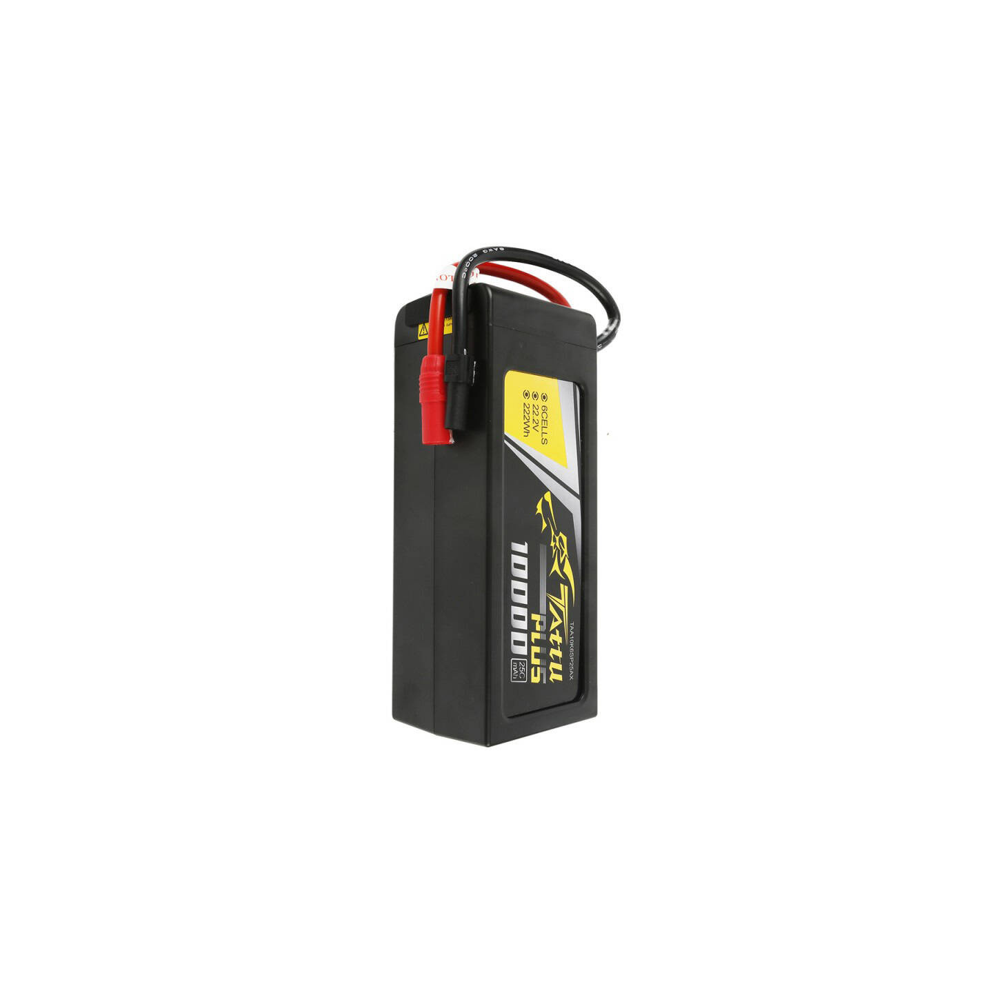 Tattu Plus 10000mAh 22.2V 25C 6S1P Lipo Battery Pack with AS150+XT150 plug