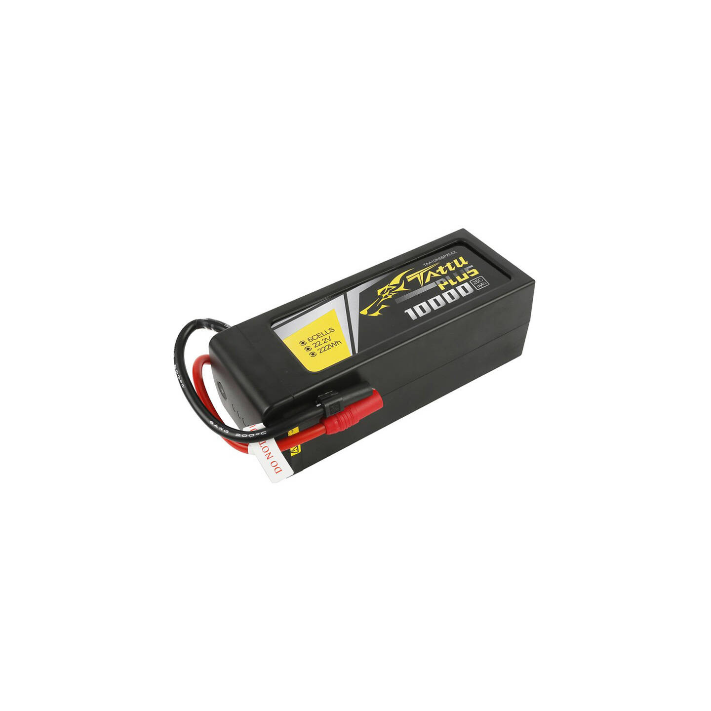 Tattu Plus 10000mAh 22.2V 25C 6S1P Lipo Battery Pack with AS150+XT150 plug