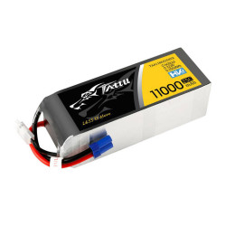 View product Tattu 11000mAh 22.8V HV 25C 6S1P Lipo Battery Pack with EC5 Plug