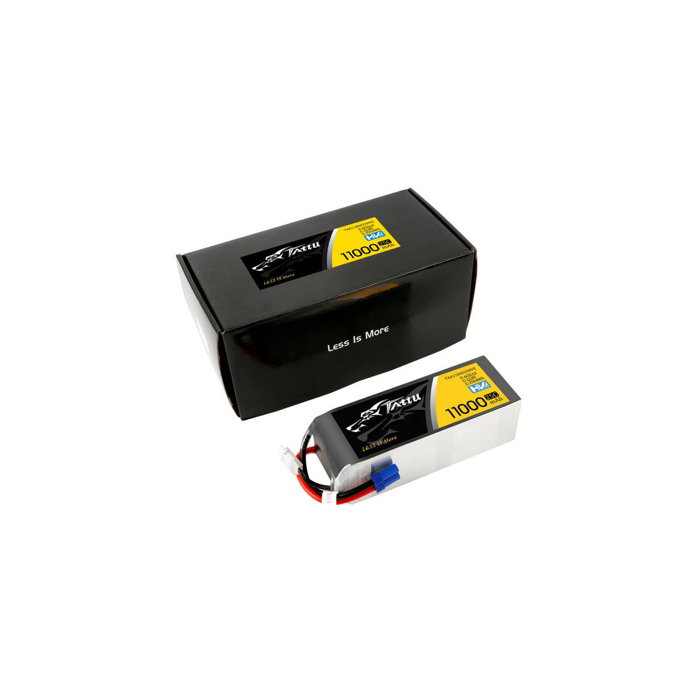Tattu 11000mAh 22.8V HV 25C 6S1P Lipo Battery Pack with EC5 Plug