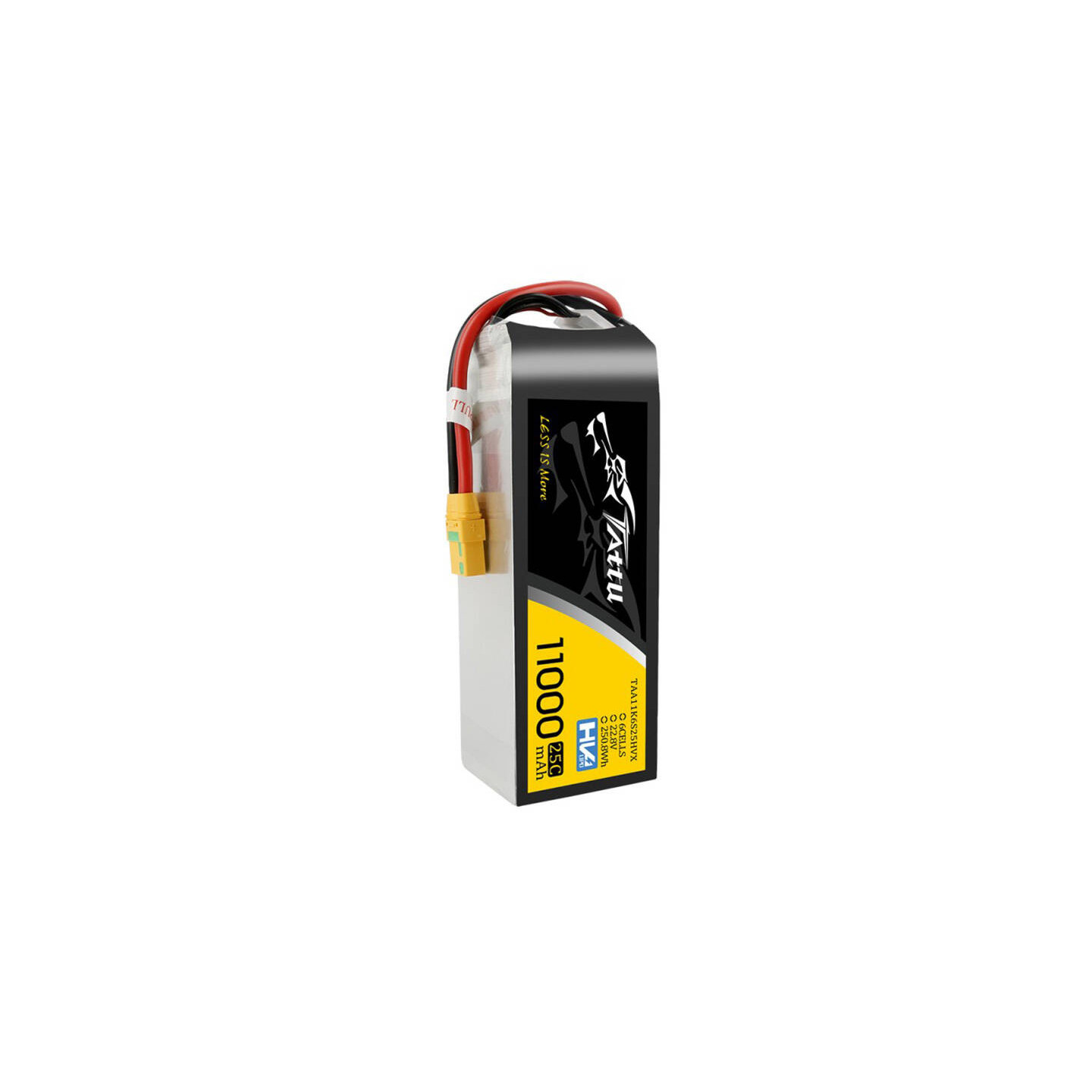Tattu 11000mAh 22.8V HV 25C 6S1P Lipo Battery Pack with XT90-S (anti-spark) Plug