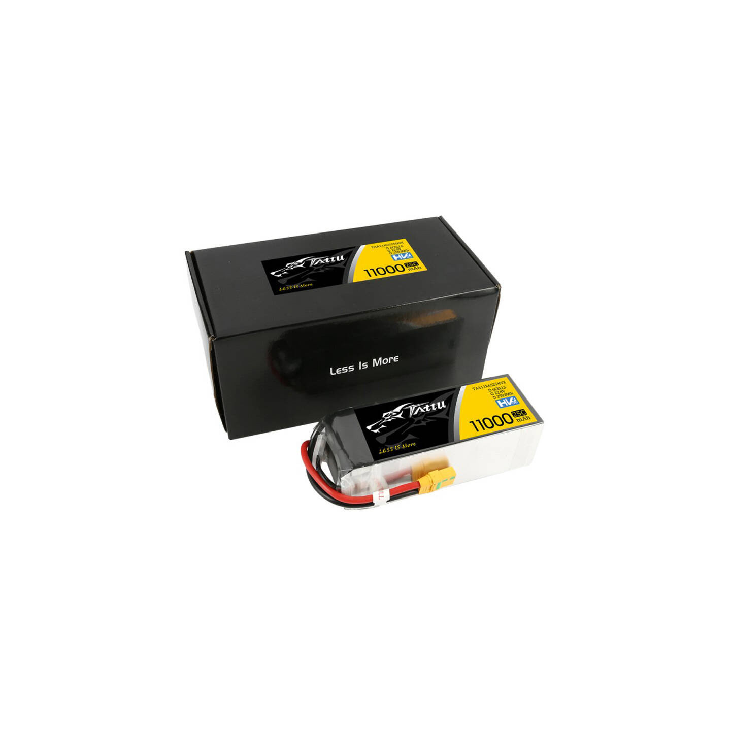 Tattu 11000mAh 22.8V HV 25C 6S1P Lipo Battery Pack with XT90-S (anti-spark) Plug