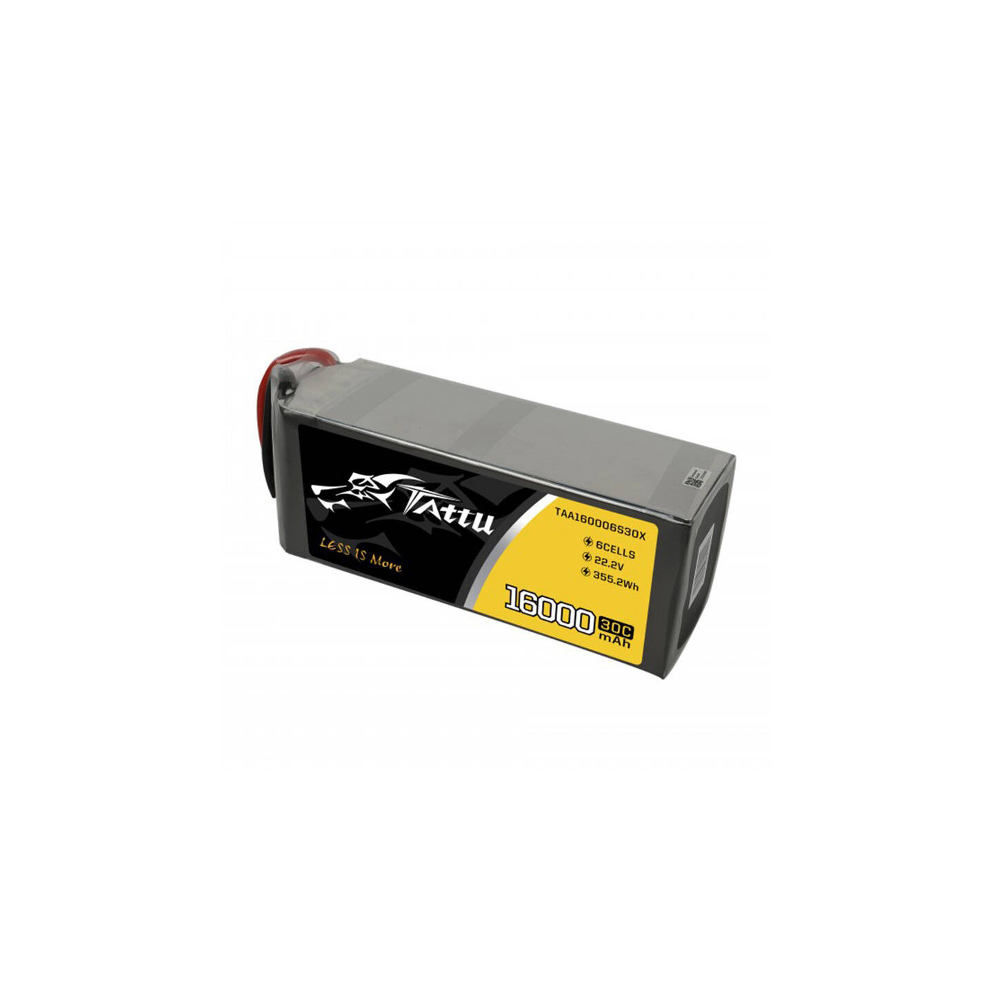 Tattu 16000mAh 22.2V 30C 6S1P LiPo Battery Pack with XT90 Anti-spark Plug