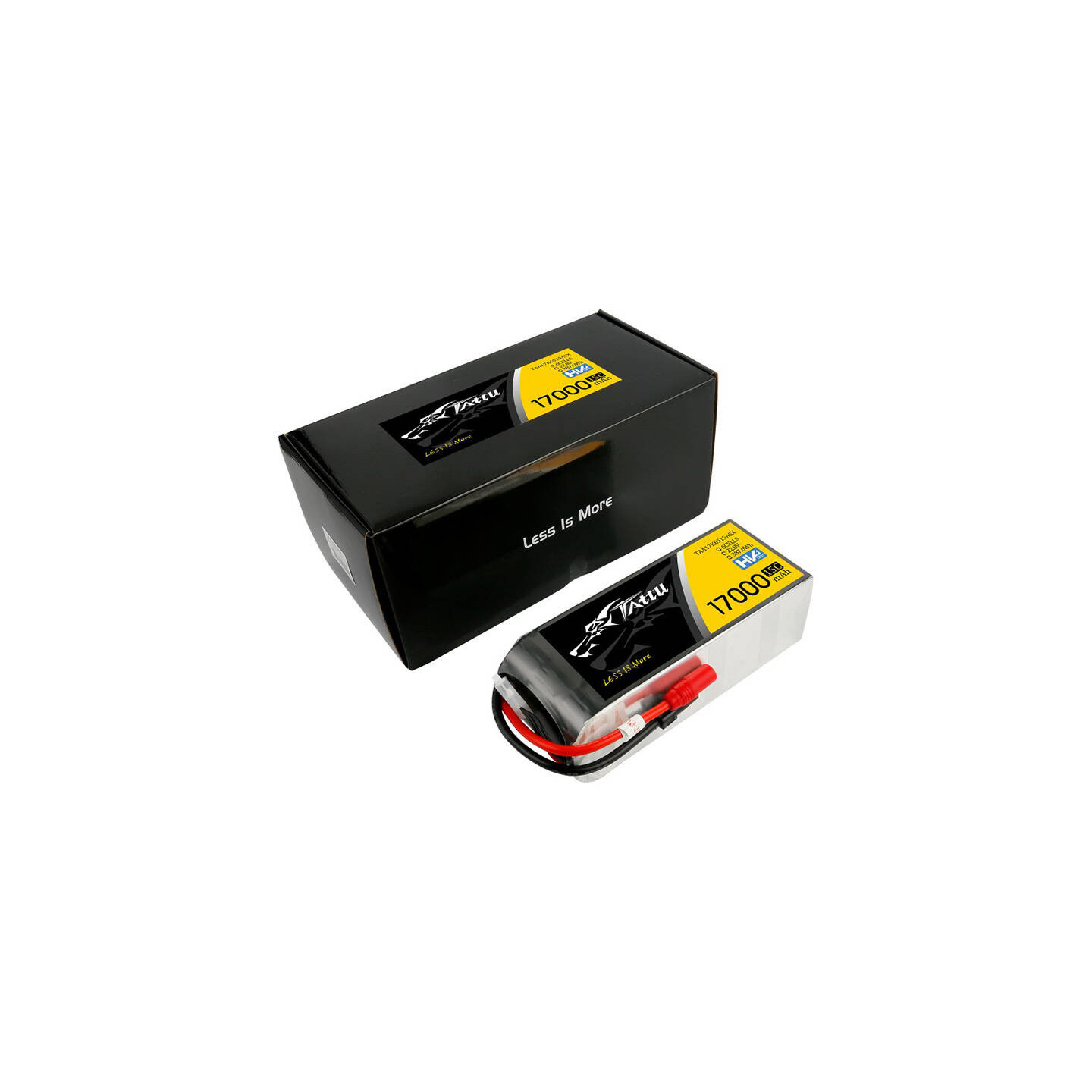 Tattu 17000mAh 22.8V 15C 6S1P Lipo Battery with AS150+XT150 Plug