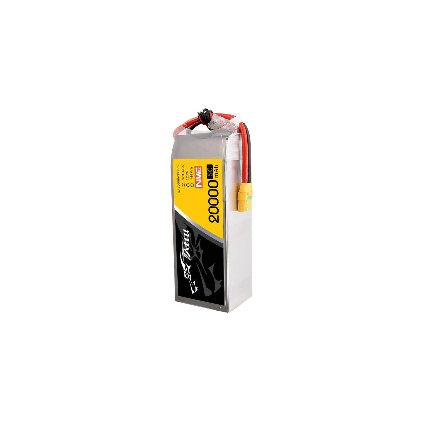 Tattu NMC 20000mAh 22.2V 5C 6S1P Lipo Battery Pack with XT90-S plug