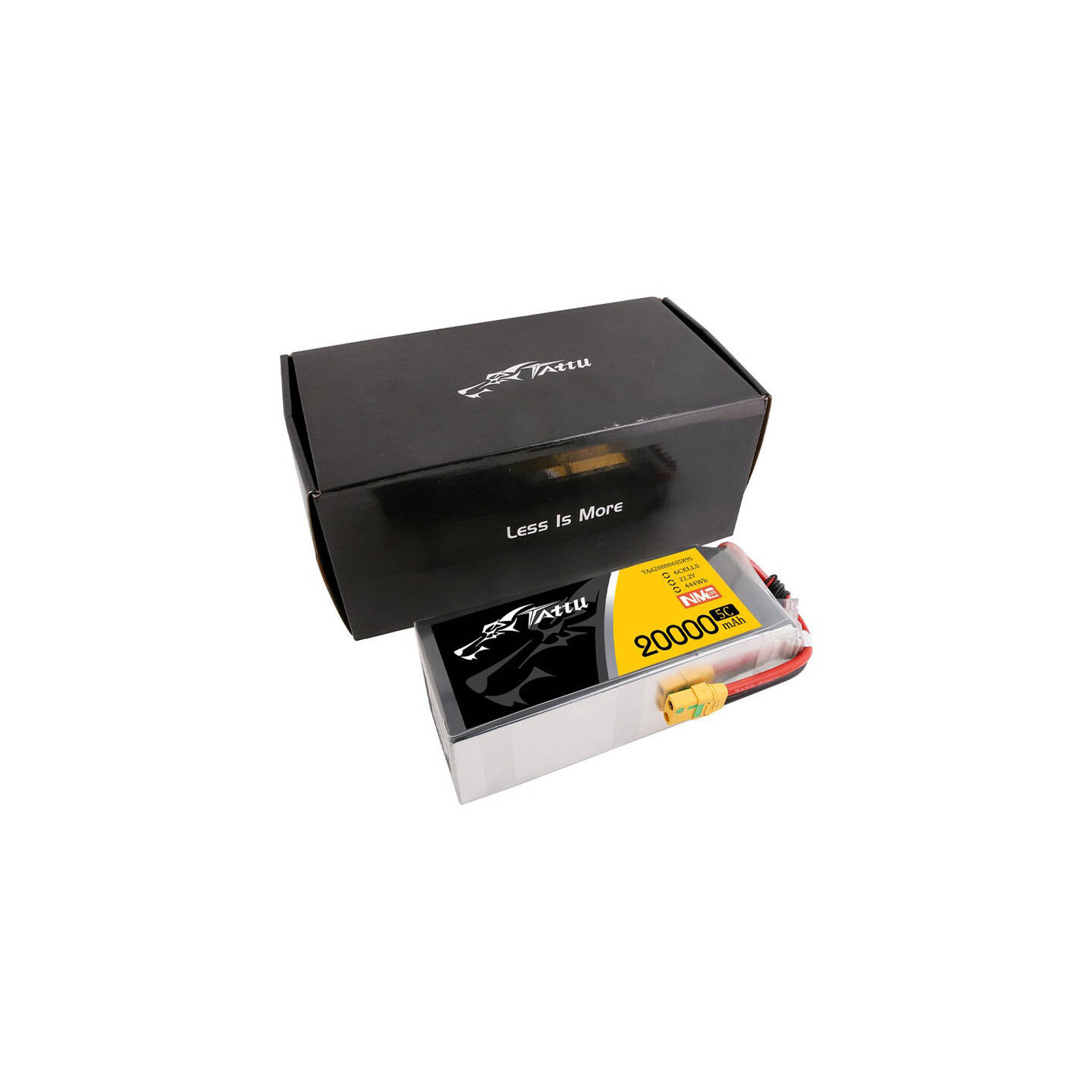 Tattu NMC 20000mAh 22.2V 5C 6S1P Lipo Battery Pack with XT90-S plug