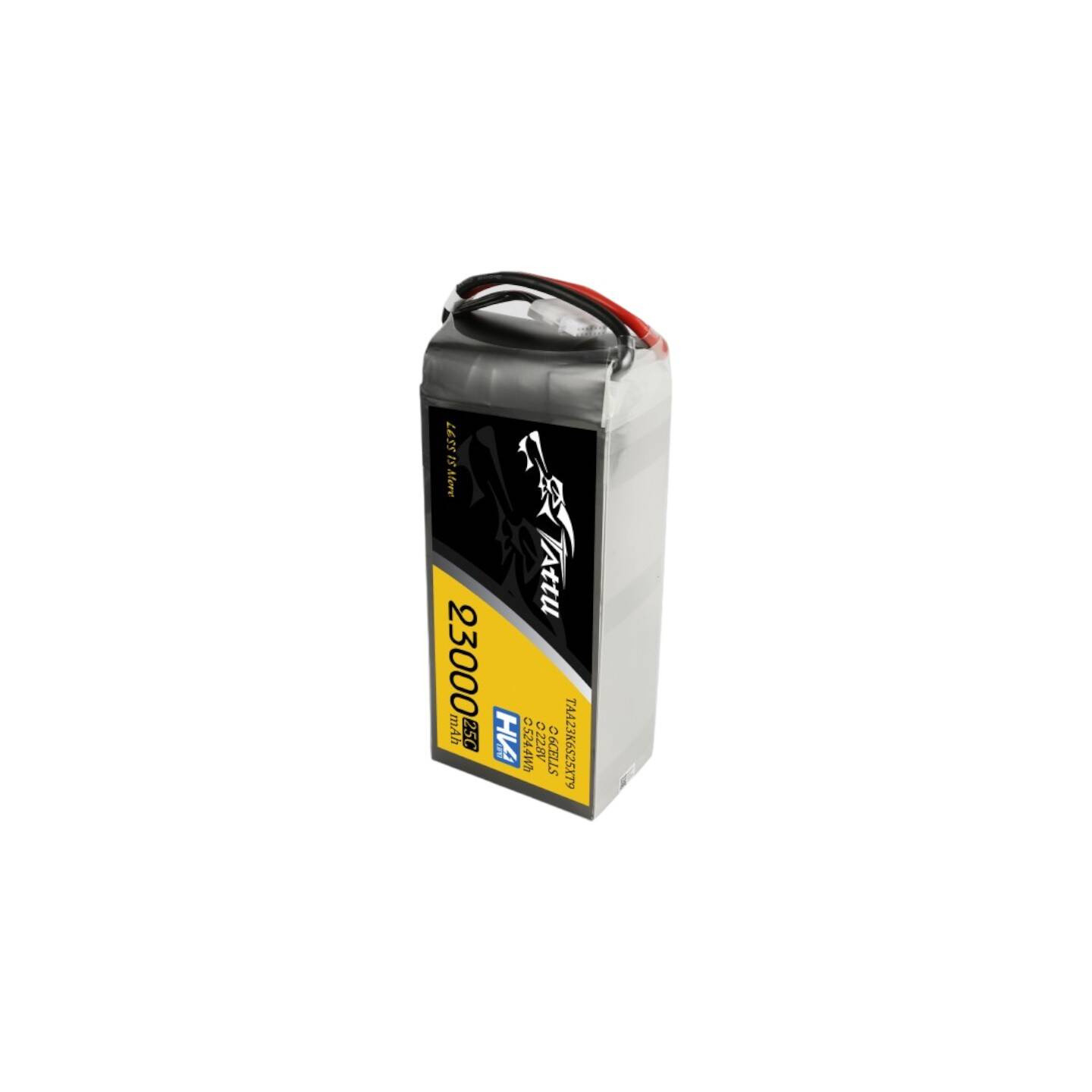 Tattu 23000mAh 22.8V 25C 6S1P Lipo Battery Pack With XT90-S