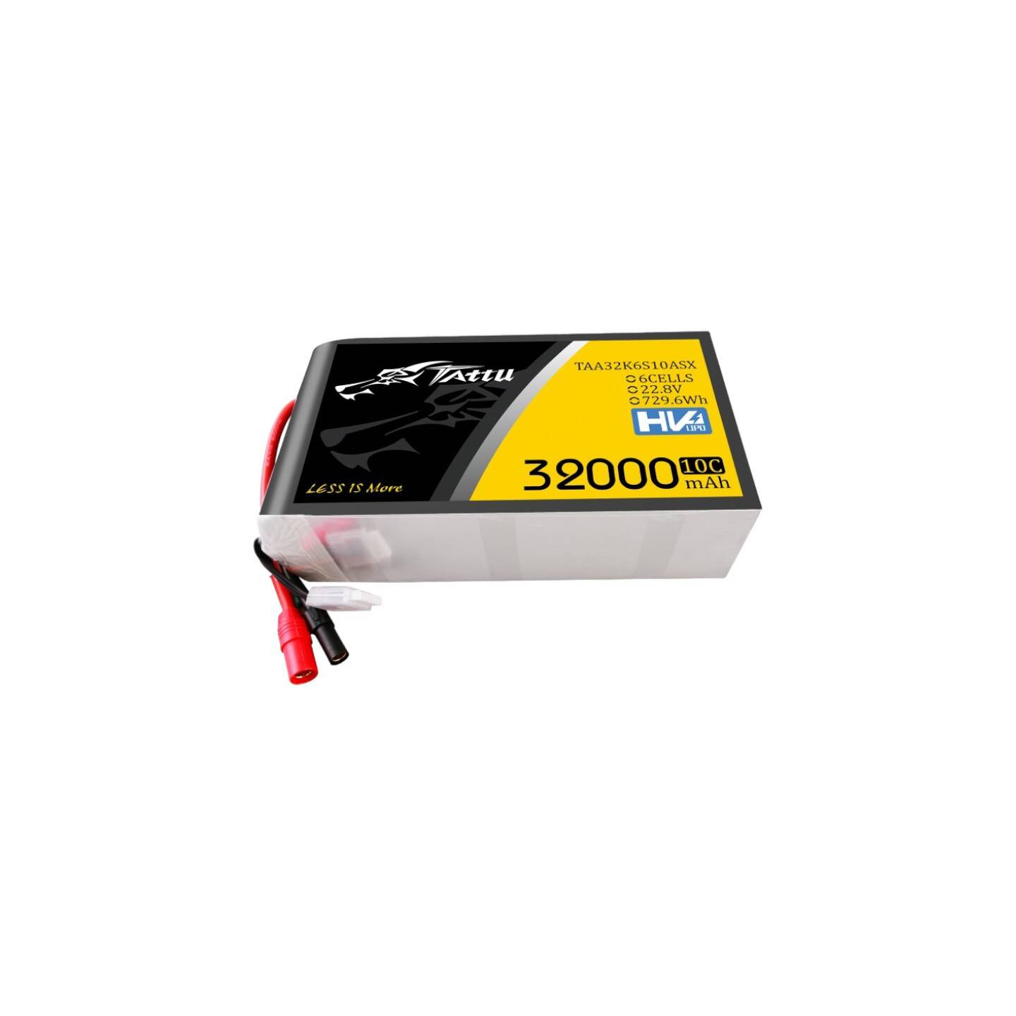 Tattu 32000mAh 22.2V 25C 6S1P Lipo Battery Pack with AS150+XT150