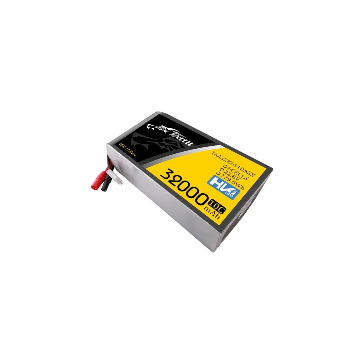 Tattu 32000mAh 22.2V 25C 6S1P Lipo Battery Pack with AS150+XT150