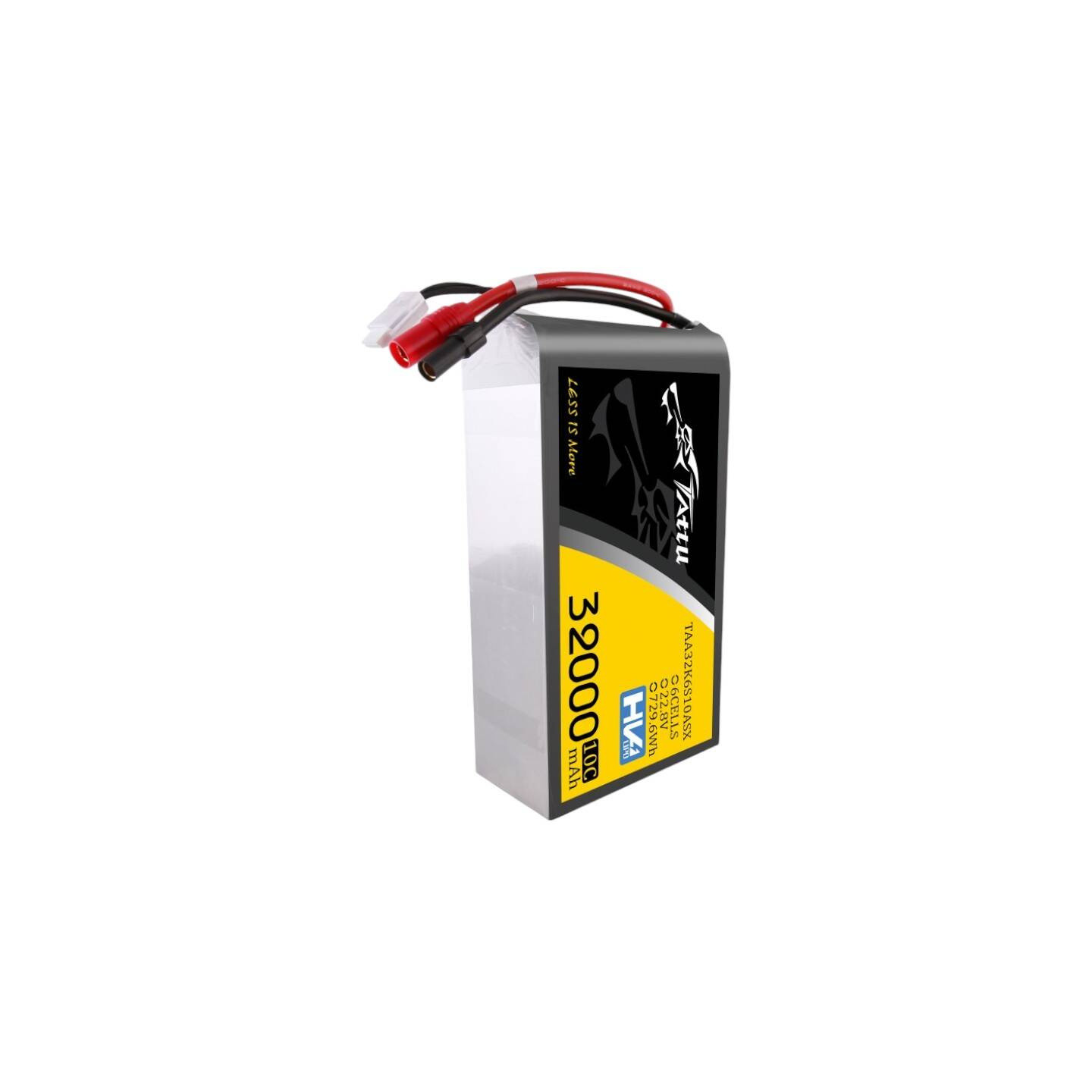 Tattu 32000mAh 22.2V 25C 6S1P Lipo Battery Pack with AS150+XT150