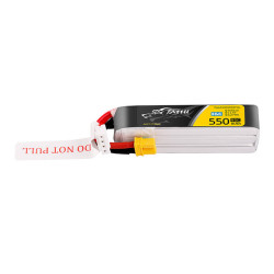 View product Tattu 3s 550mAh 95C 11.4V HV Lipo Battery with XT30 Plug Long-Pack Connector