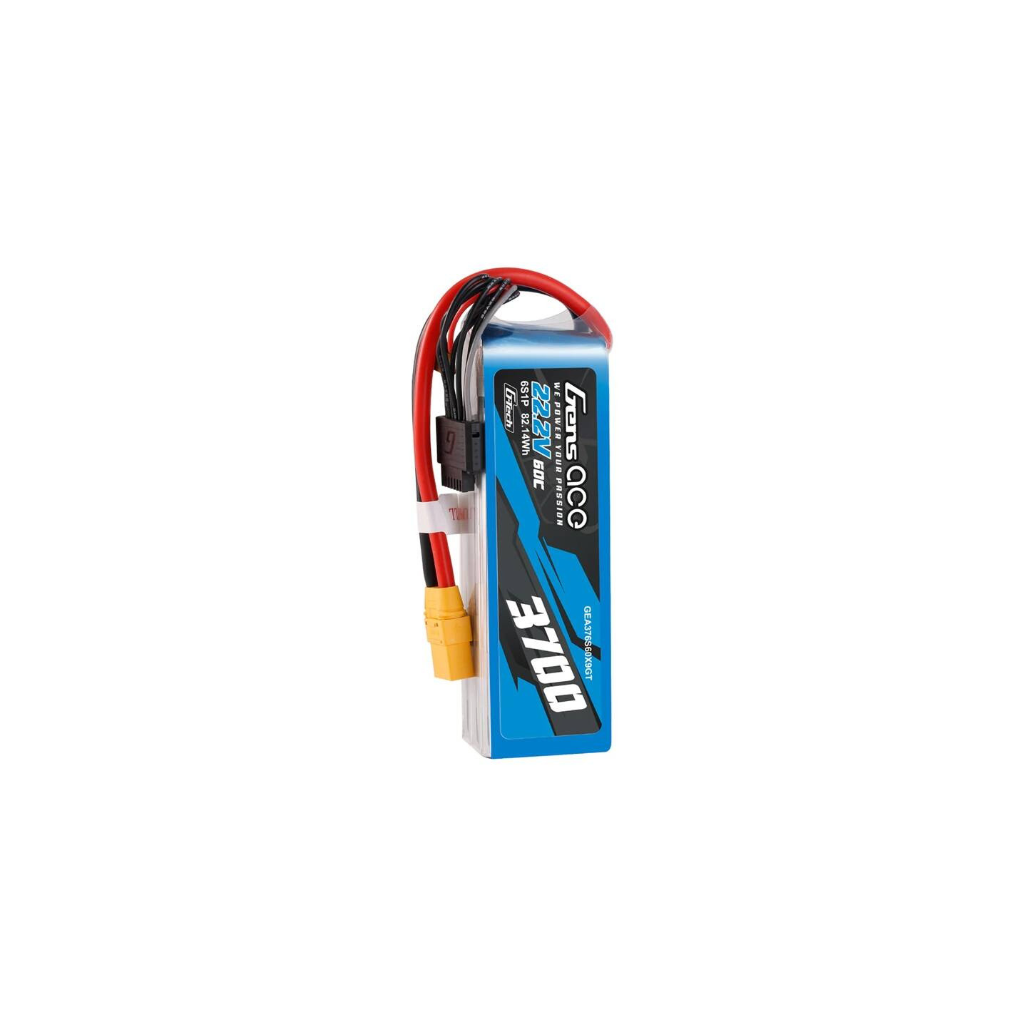 Accumulator Lipo Gens Ace G-Tech 3700mAh 22.2V 60C 6S1P XT90