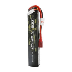 View product Lipo Gens ace 25C 1100mAh 3S1P 11.1V Airsoft Gun battery with T-plug