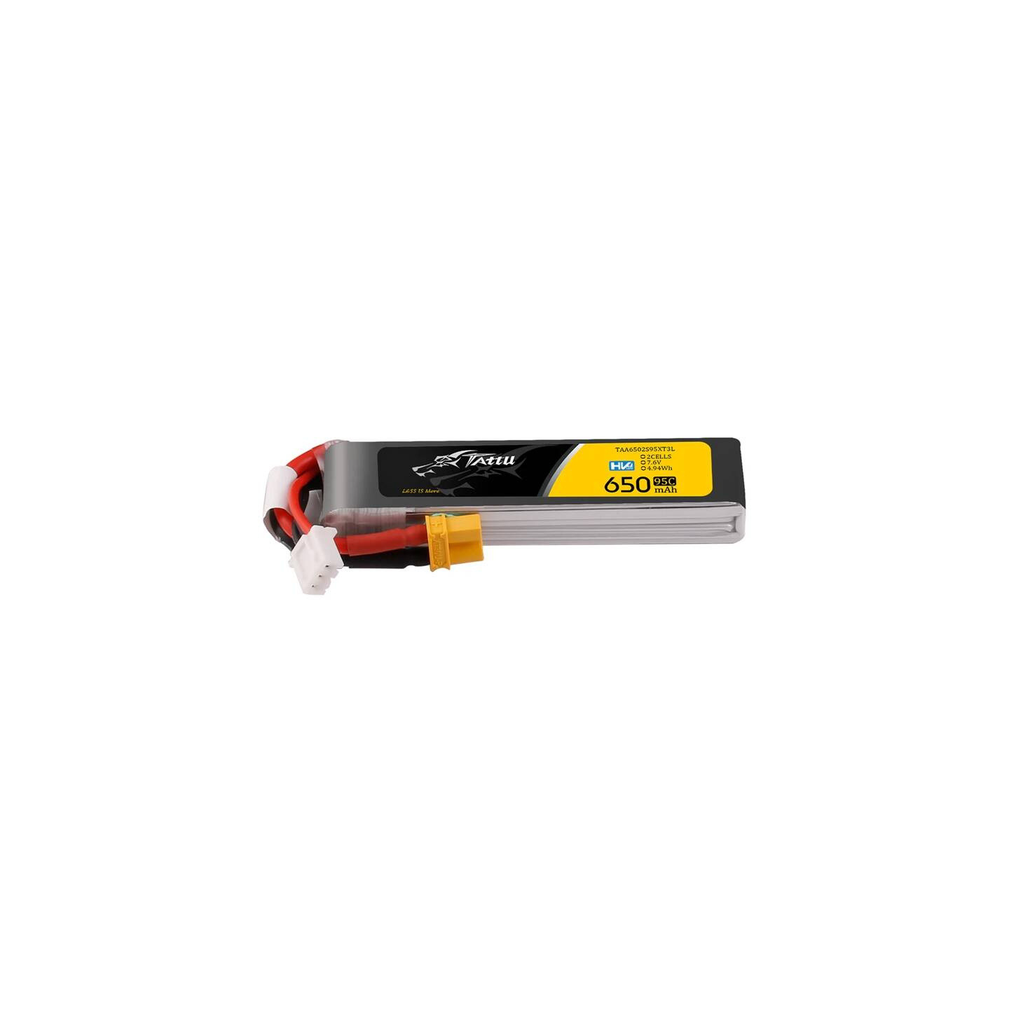 Accumulator Lipo Tattu 2s 650mAh 95C 7.6V HV z XT30 Long-Pack