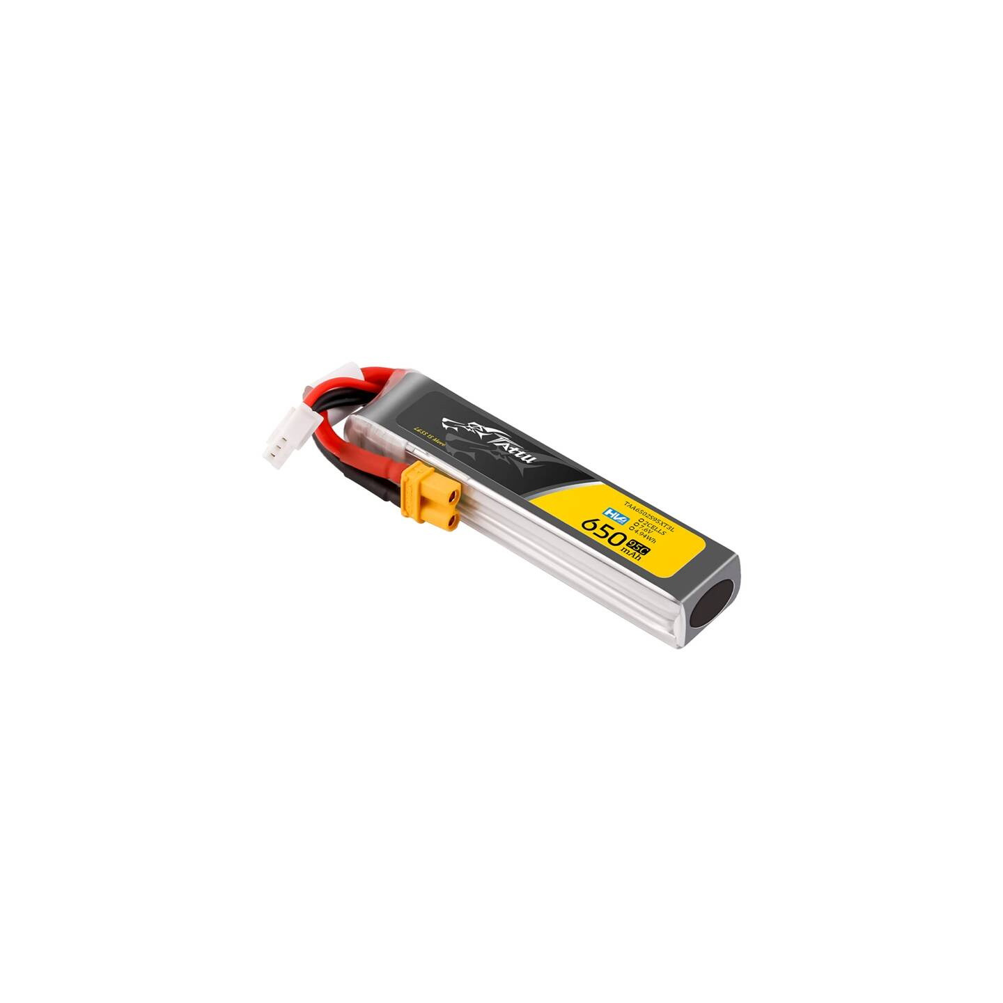 Accumulator Lipo Tattu 2s 650mAh 95C 7.6V HV z XT30 Long-Pack