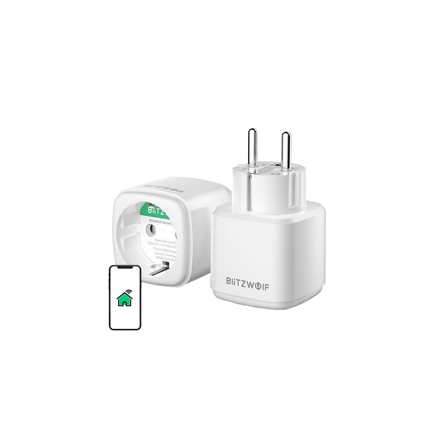 Smart socket Blitzwolf BW-SHP15, ZigBee, 3680W