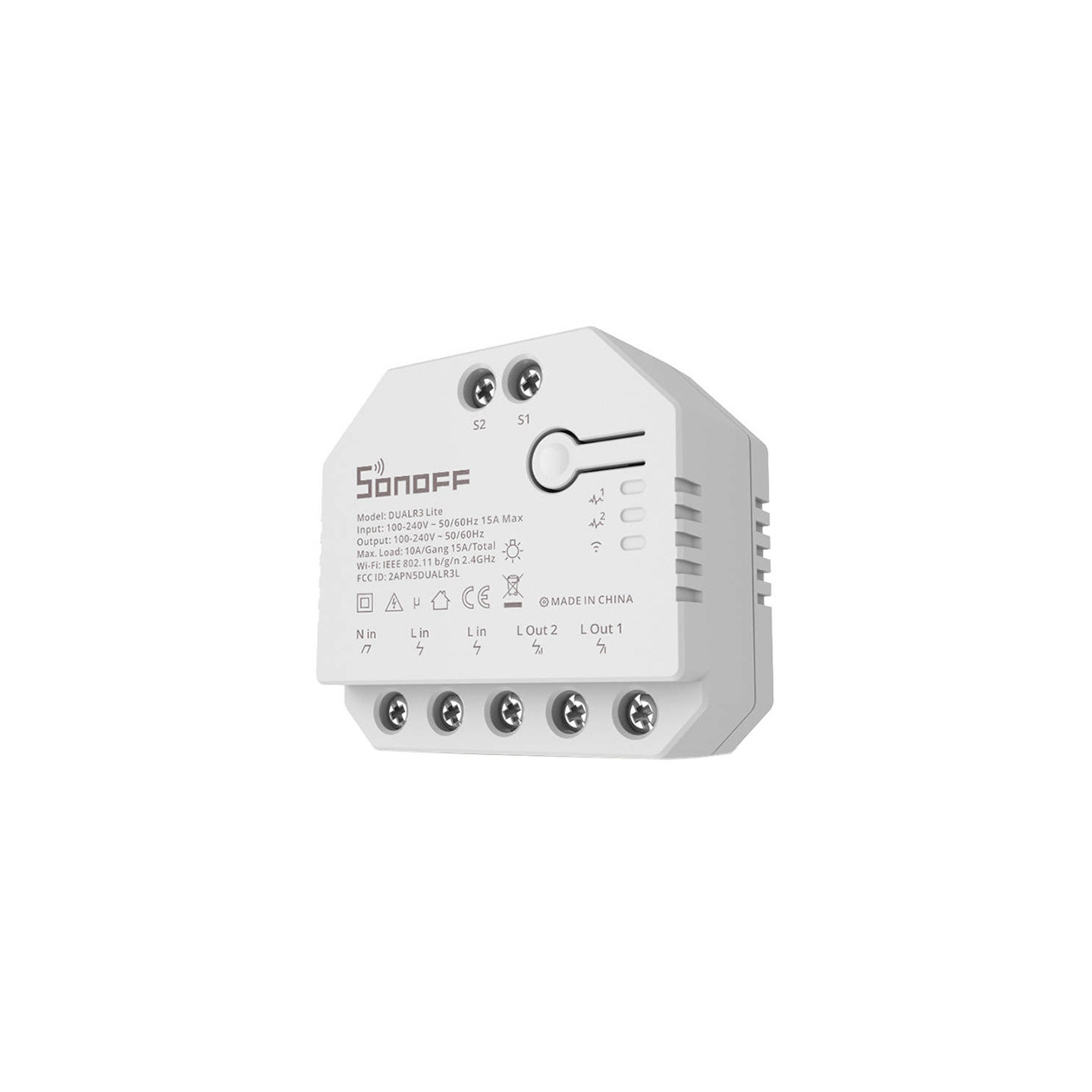 Smart Wi-Fi switch WiFi Sonoff Dual R3 Lite