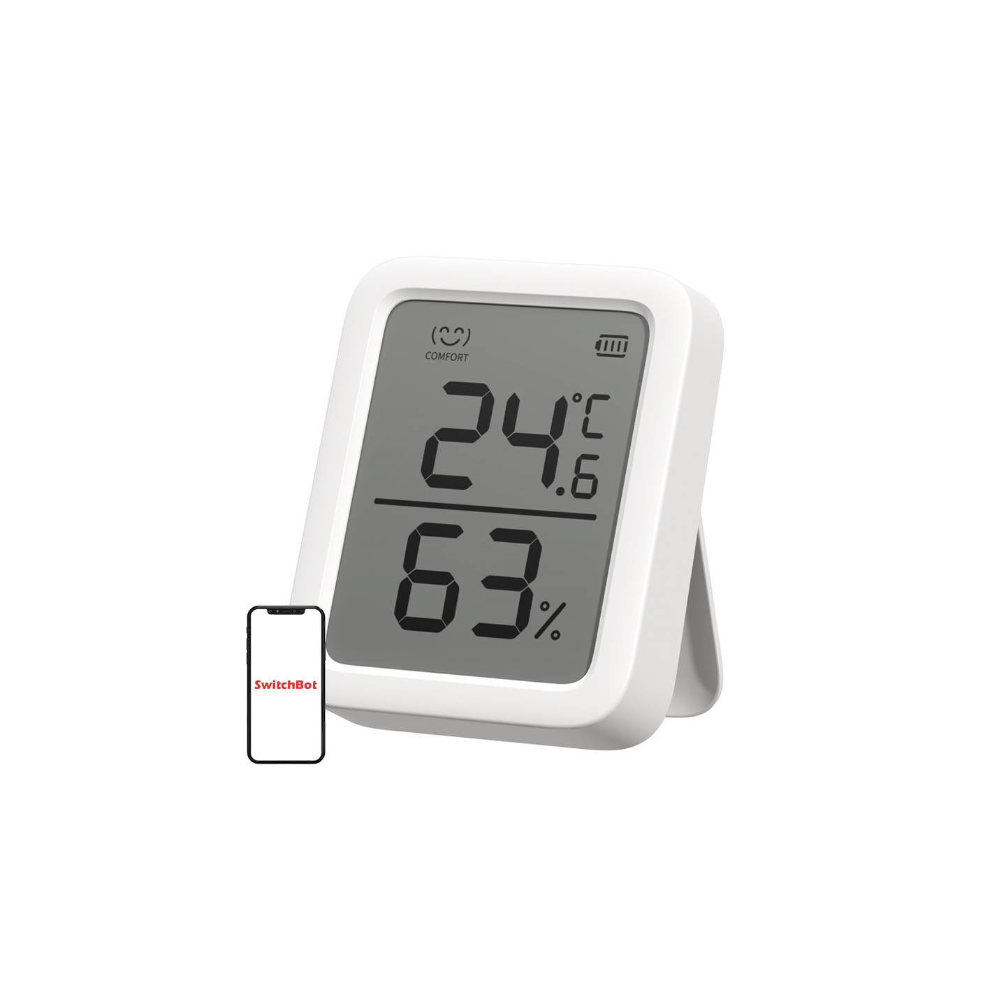 Thermometer and Hygrometer SwitchBot Thermometer and Hygrometer Plus