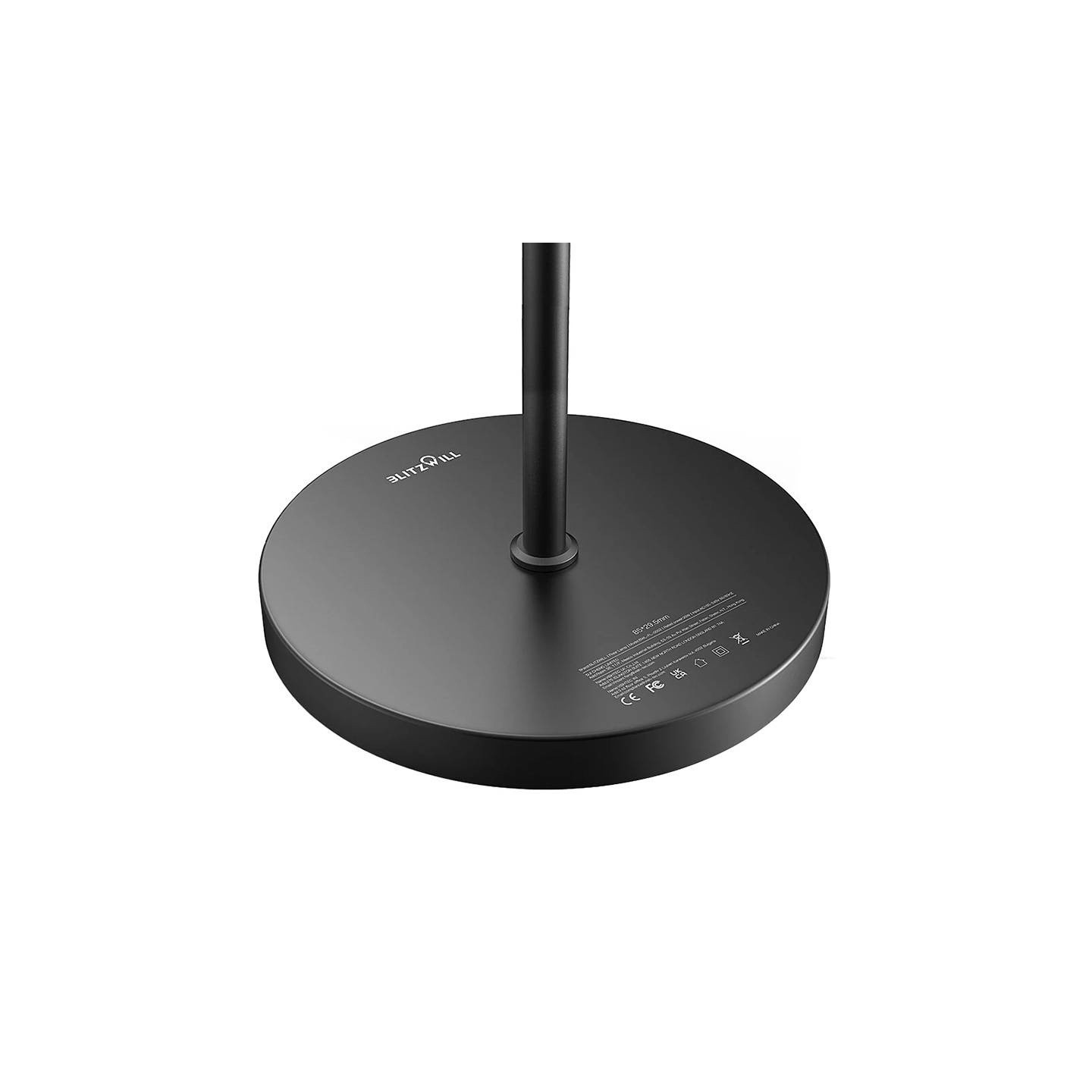 Double Floor Lamp with remote BlitzWill BWL-FL-0001, 36W (black)