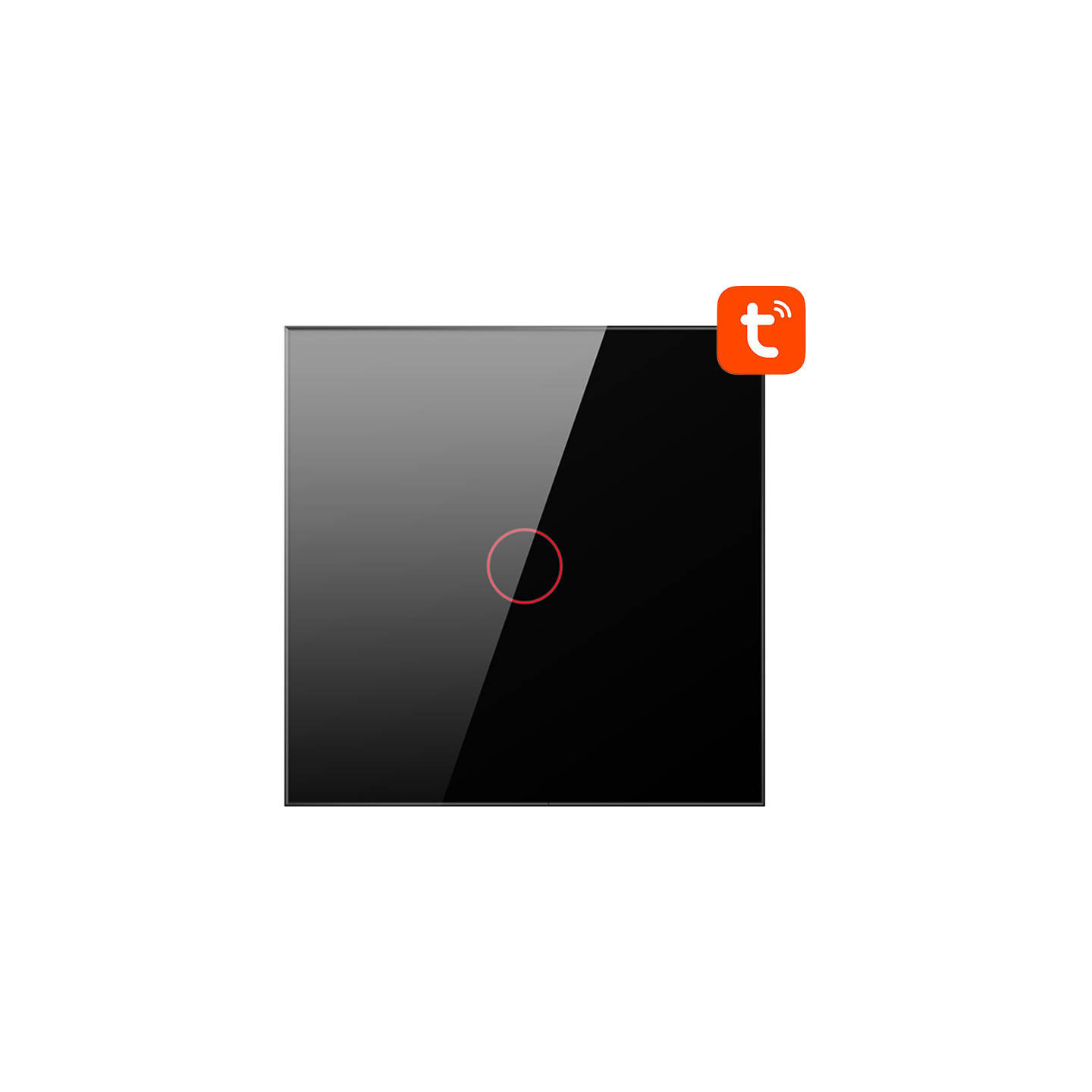 Smart Light Switch WiFi Avatto TS02-EU-B1 1 Way TUYA (black)