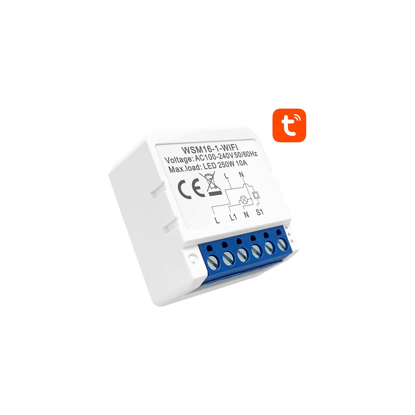 Smart Switch Module WiFi Avatto WSM16-W1 TUYA