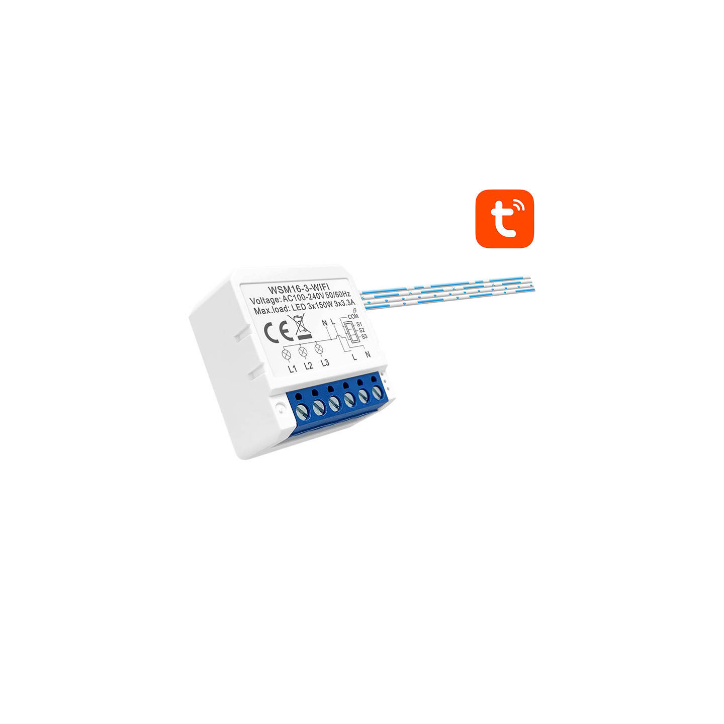 Smart Switch Module WiFi Avatto WSM16-W3 TUYA