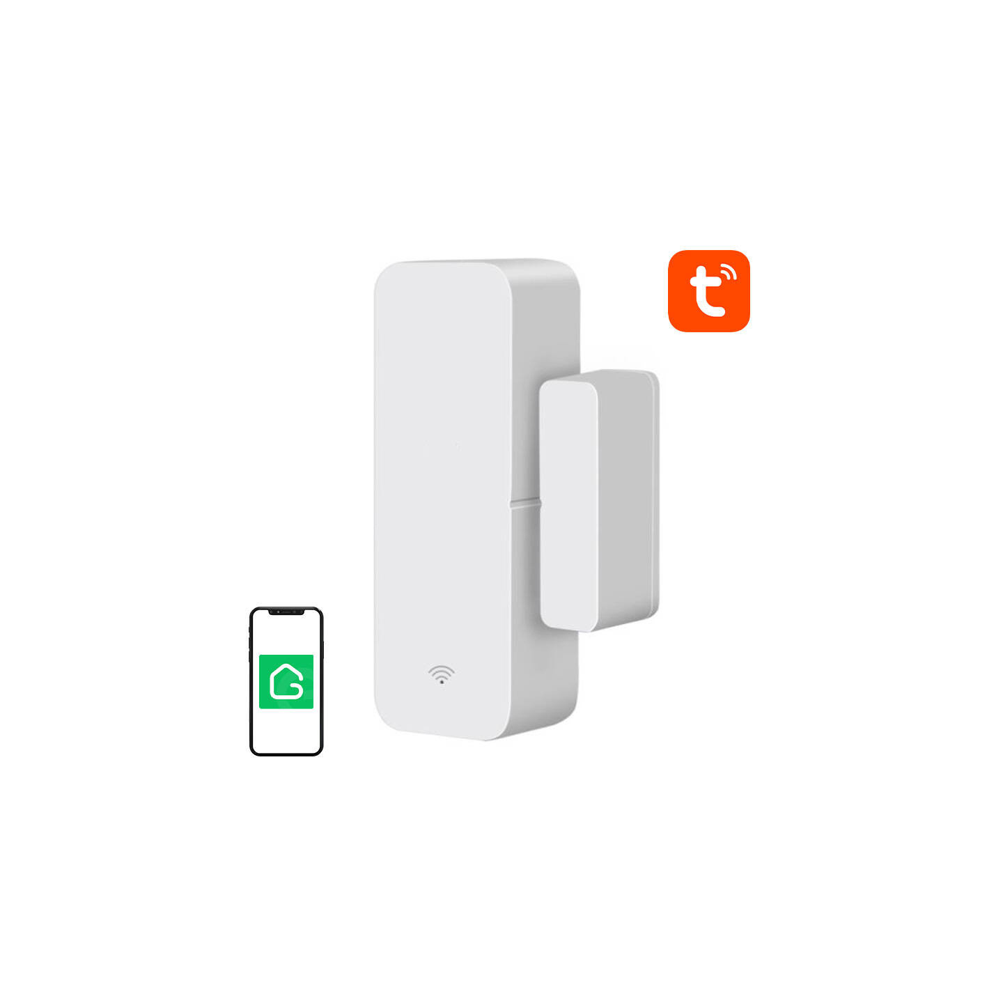 Smart Wireless Door/Window Sensor WiFi Gosund S2 Tuya