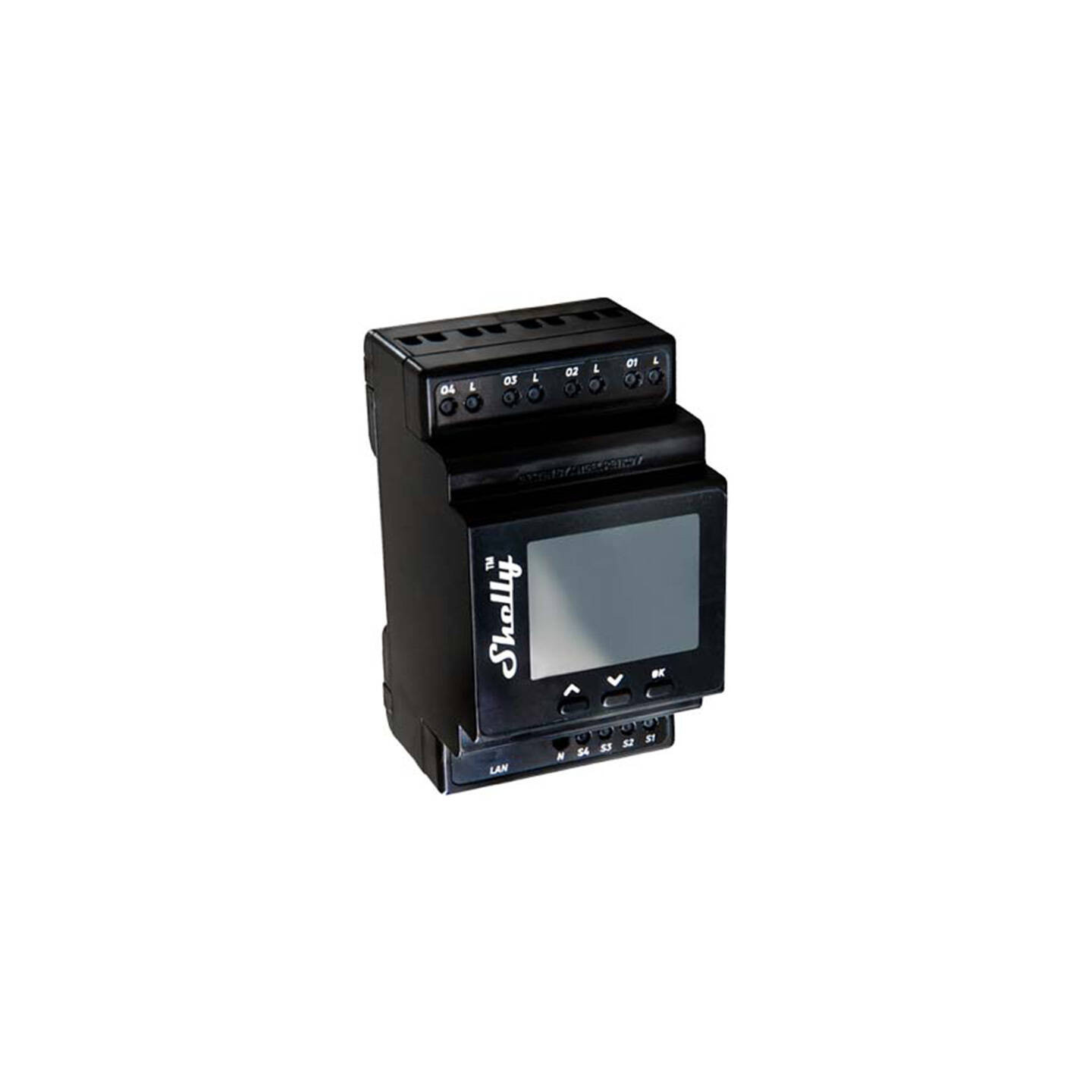 Shelly Pro 4PM DIN Rail 4-channel Relay, WiFi (Power measurement)